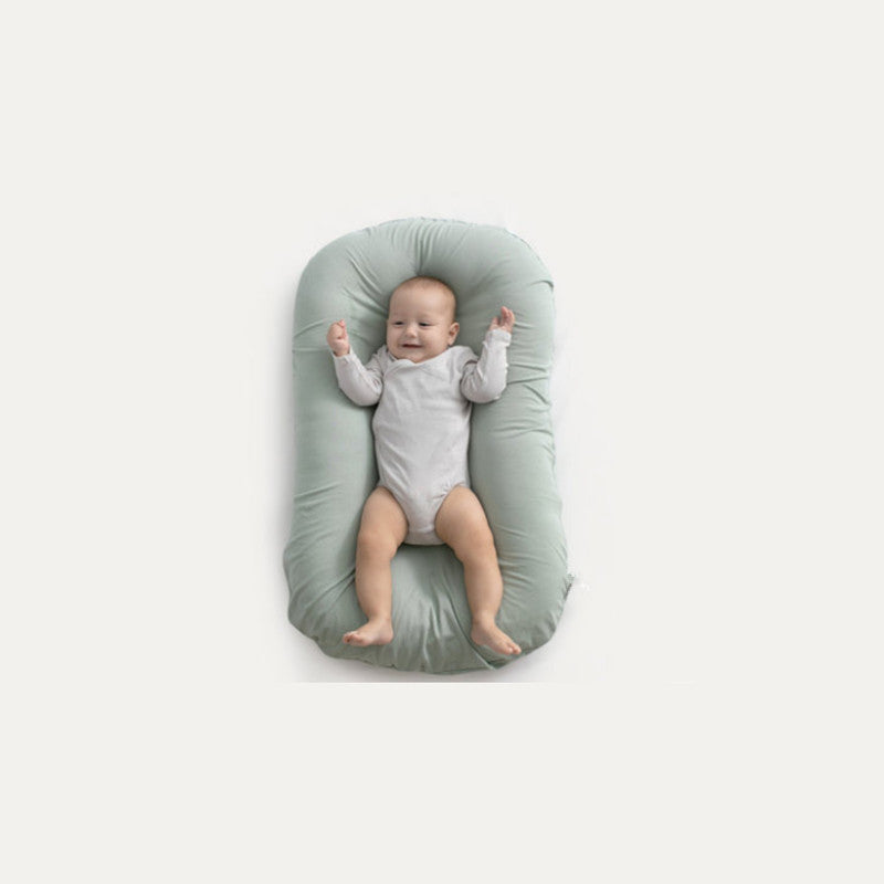 Lit nid pour bébé – coussin berceau en coton respirant pour bébés