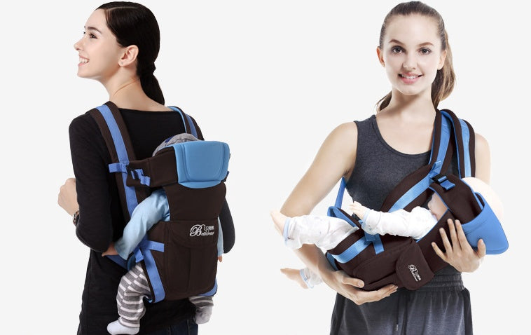 Comfort-fit baby carrier – secure double shoulder support for parents on the go