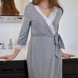 Soft maternity sleep dress – ideal for pregnancy and postpartum nights