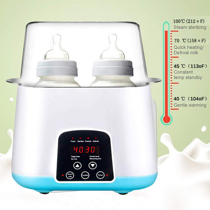 All-in-one milk warmer and sterilizer – ideal for newborn care