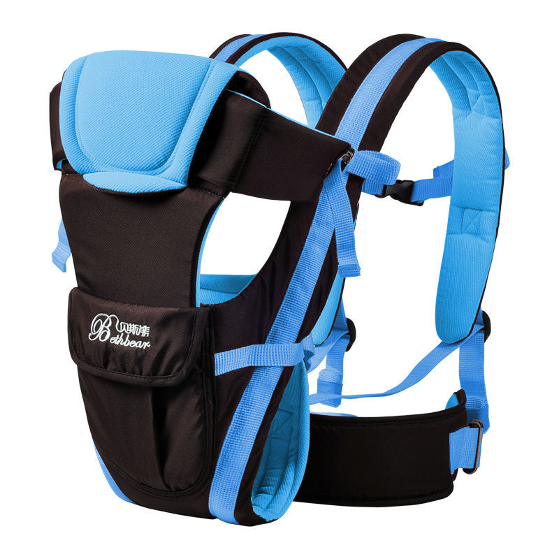 Comfort-fit baby carrier – secure double shoulder support for parents on the go