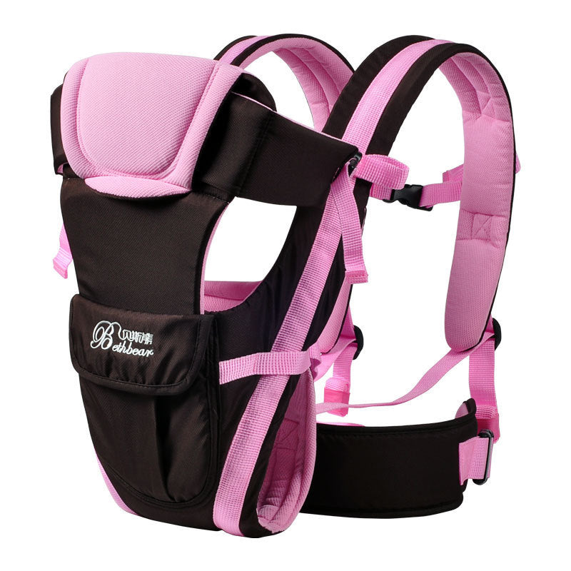 Comfort-fit baby carrier – secure double shoulder support for parents on the go