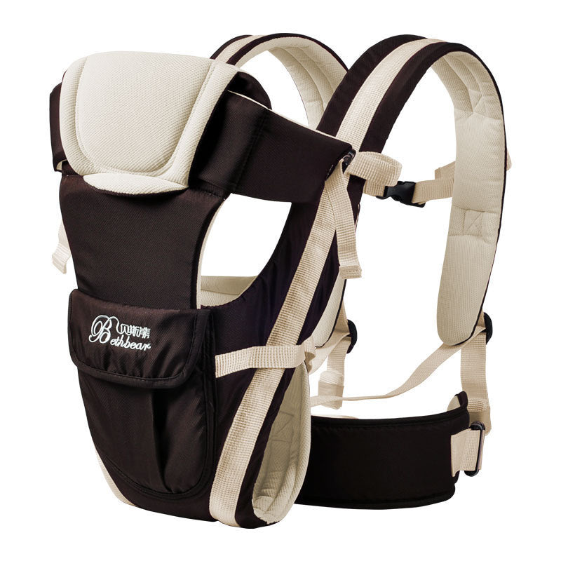 Comfort-fit baby carrier – secure double shoulder support for parents on the go