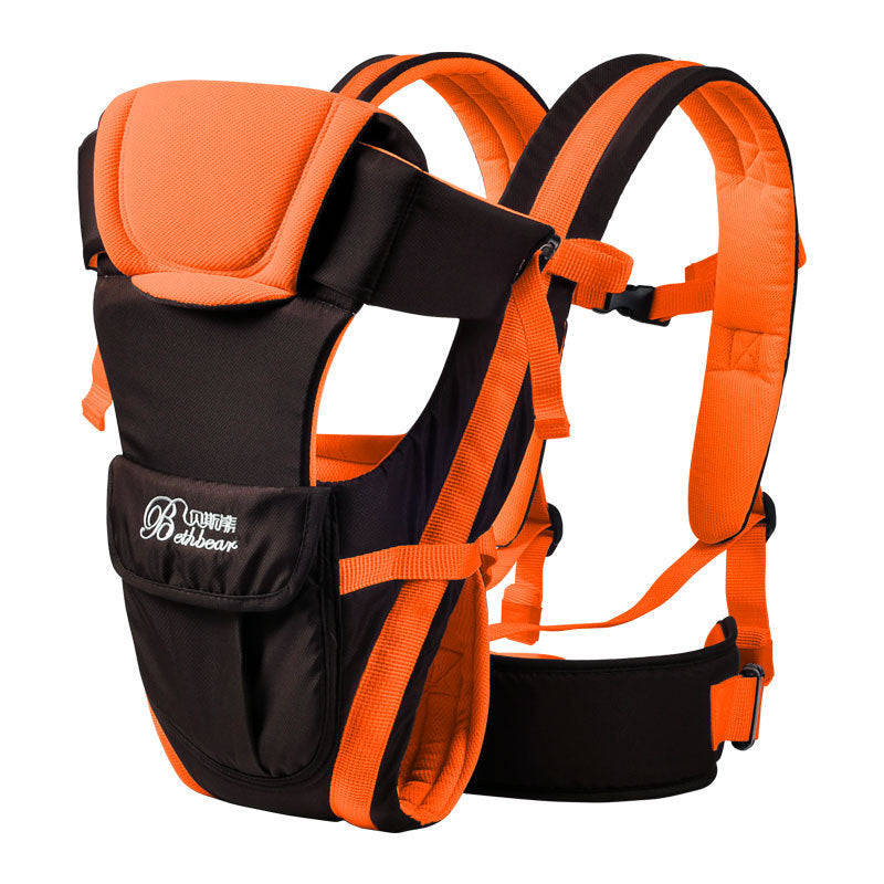Comfort-fit baby carrier – secure double shoulder support for parents on the go