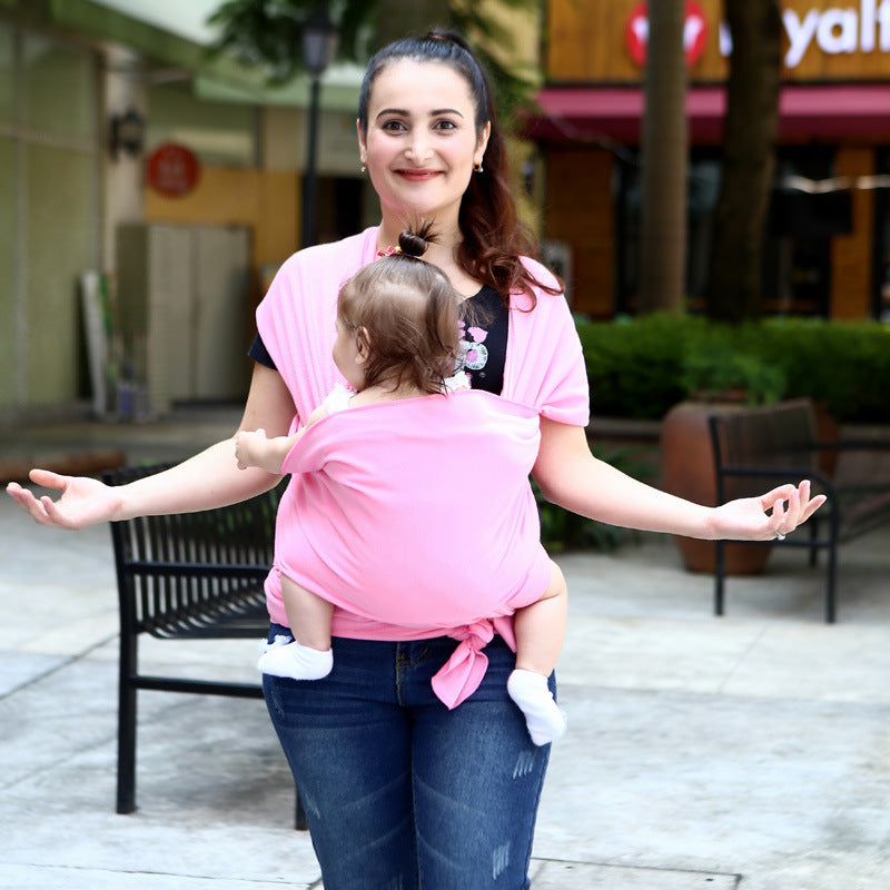 Comfort baby sling – stretchable and secure cotton wrap for newborn care