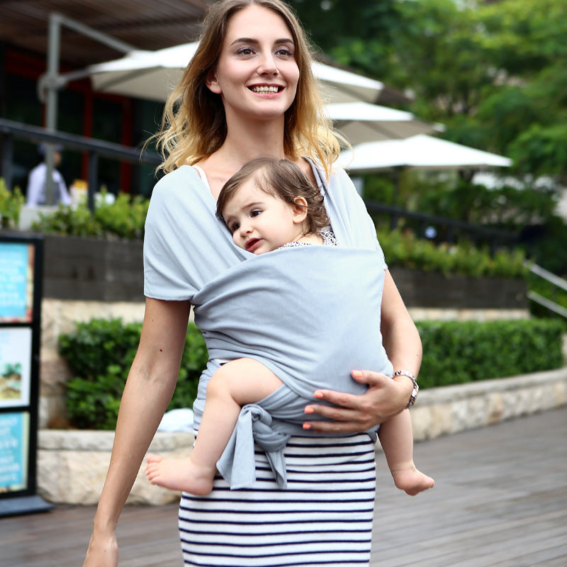 Comfort baby sling – stretchable and secure cotton wrap for newborn care