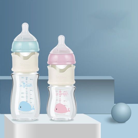 Newborn glass bottle – non-toxic, durable, and easy to clean