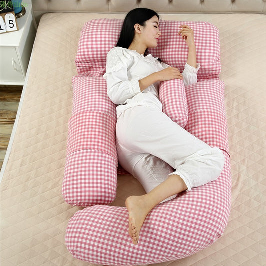 Coussin de maternité – soutien ergonomique pour le dos, le ventre et les jambes