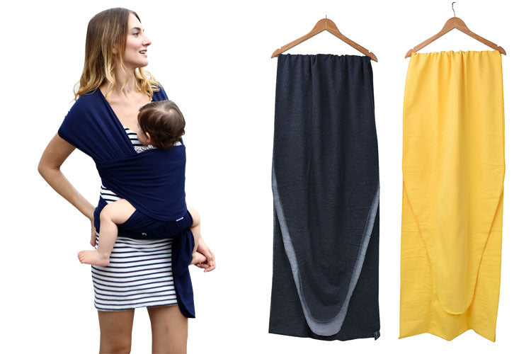 Comfort baby sling – stretchable and secure cotton wrap for newborn care