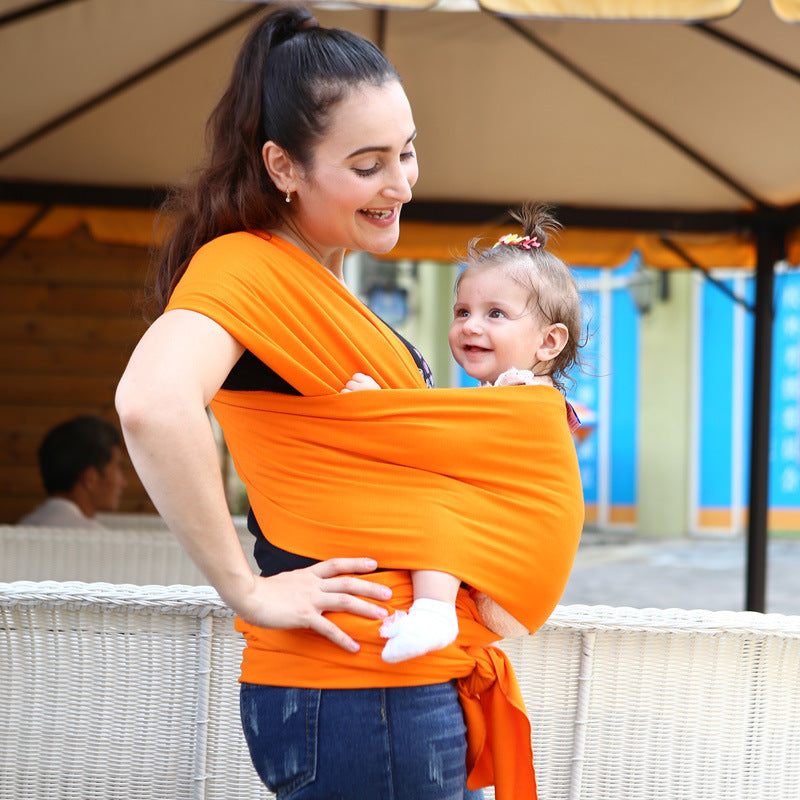 Comfort baby sling – stretchable and secure cotton wrap for newborn care