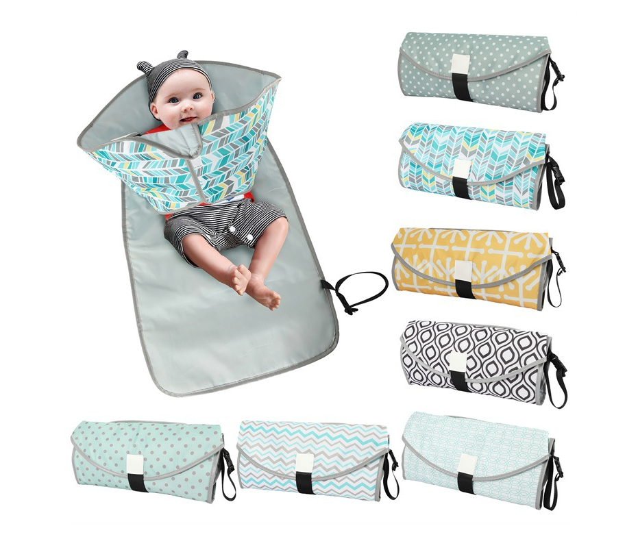 Foldable diaper changing pad – lightweight and convenient for on-the-go