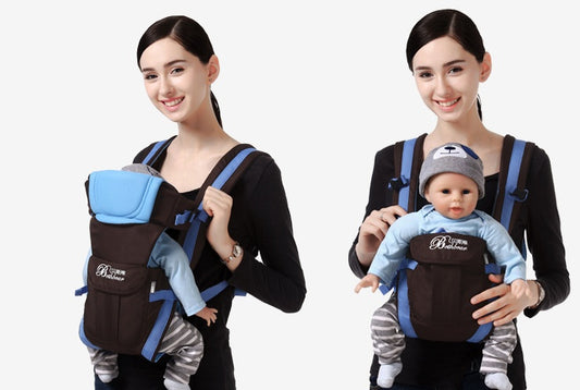 Comfort-fit baby carrier – secure double shoulder support for parents on the go