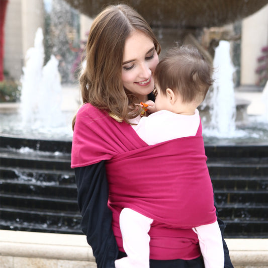 Comfort baby sling – stretchable and secure cotton wrap for newborn care