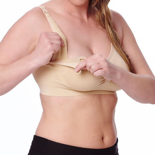 Seamless Nursing Bra — Comfort, Support & Ease for Every Mom