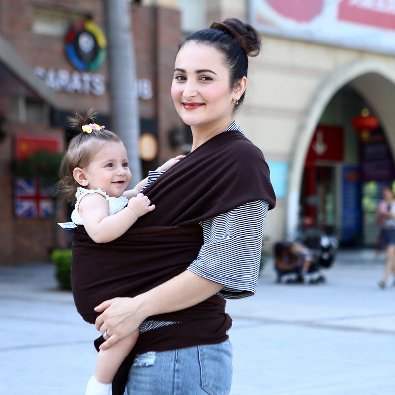 Comfort baby sling – stretchable and secure cotton wrap for newborn care