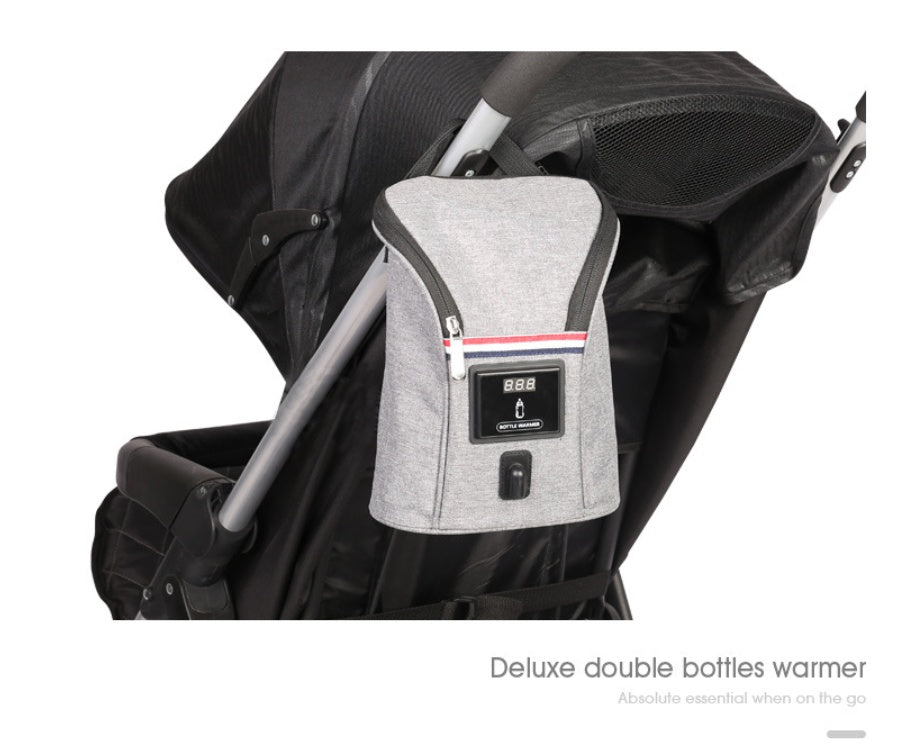 On-the-go baby bottle warmer – USB-powered solution for travel feeding