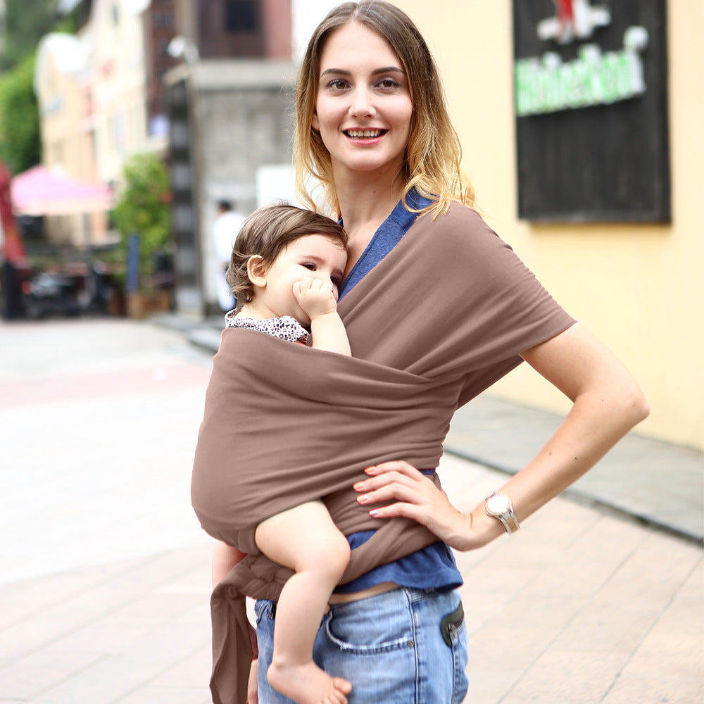 Comfort baby sling – stretchable and secure cotton wrap for newborn care
