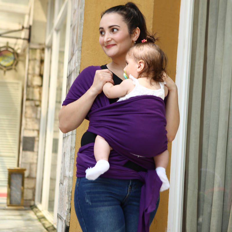 Comfort baby sling – stretchable and secure cotton wrap for newborn care