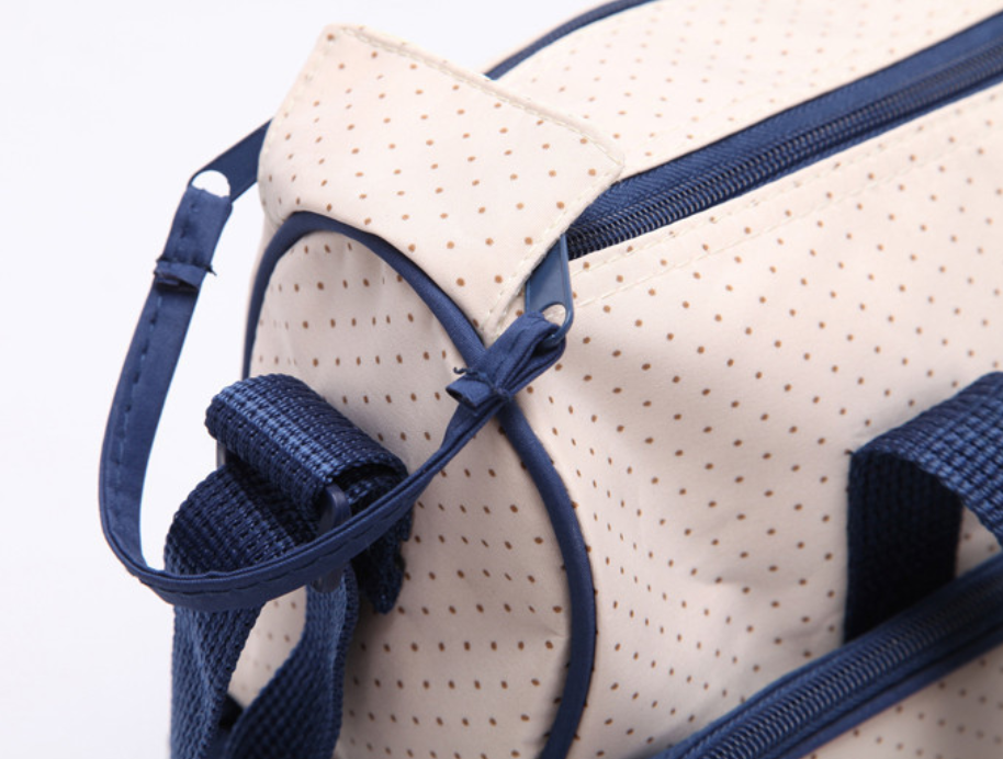 Diaper bag set for moms – includes nappy bag, bottle holder & stroller clips