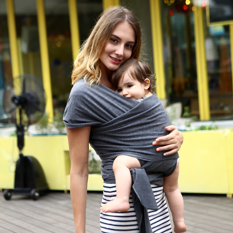 Comfort baby sling – stretchable and secure cotton wrap for newborn care
