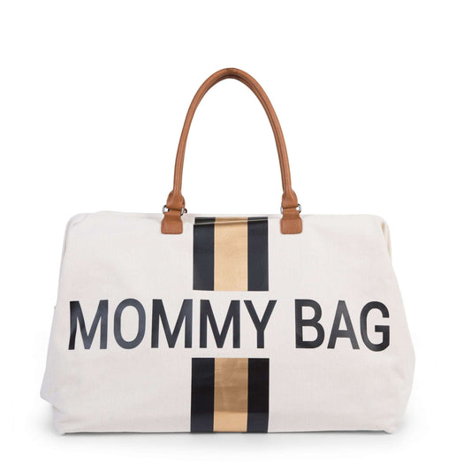 Striped Canvas Mommy Bag