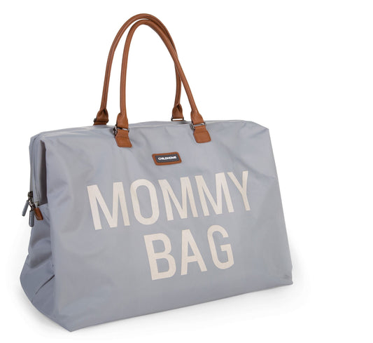 Effortlessly Stylish Grey Mommy Bag