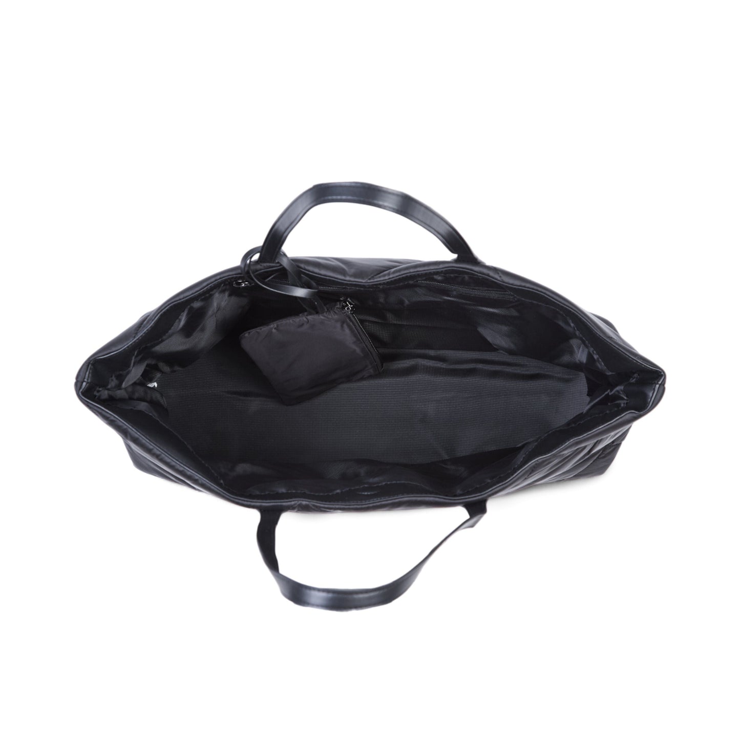 Sac familial — matelassé noir
