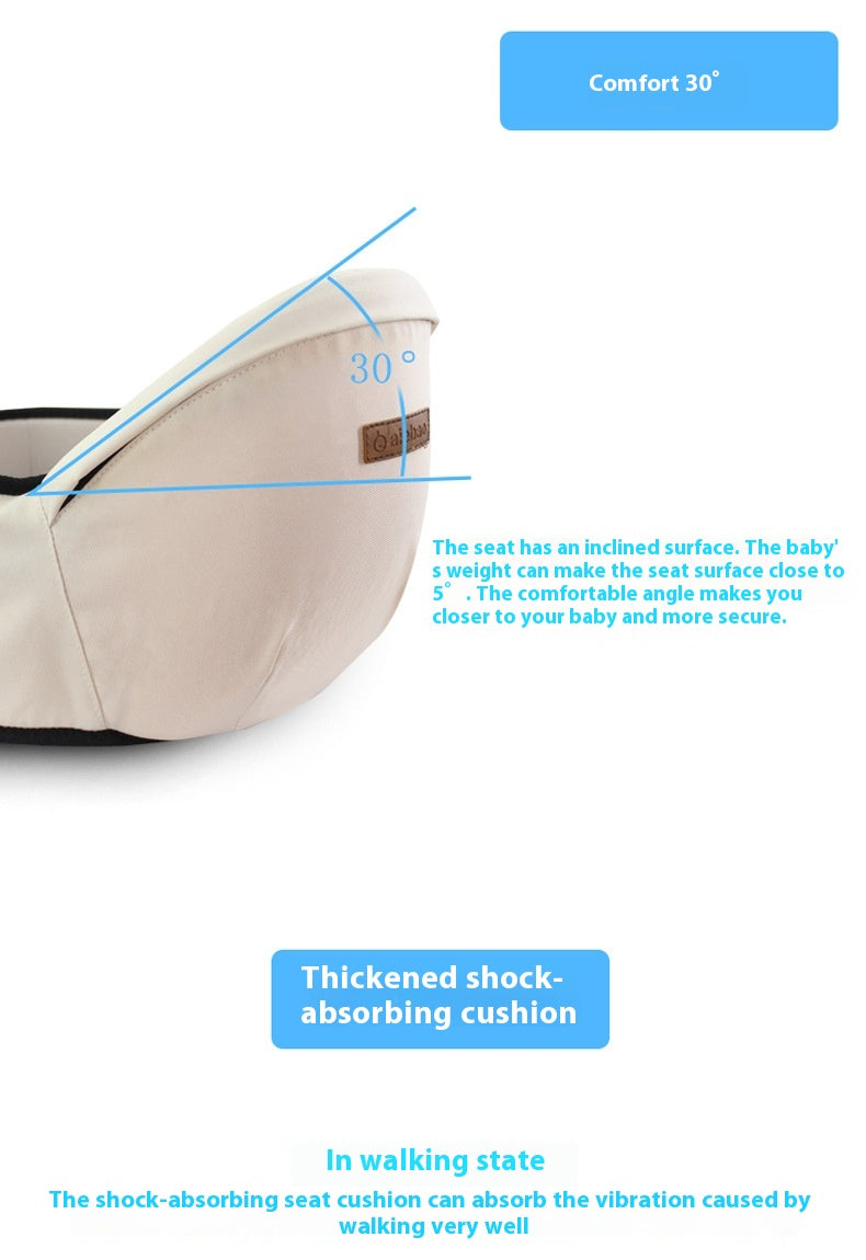 Baby support hip seat – single stool for carrying child comfortably